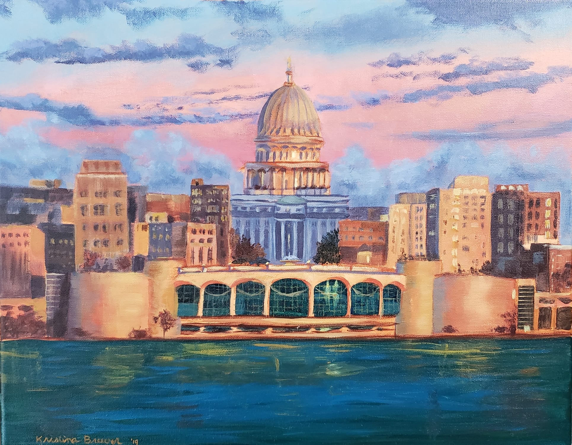 painting of Madison