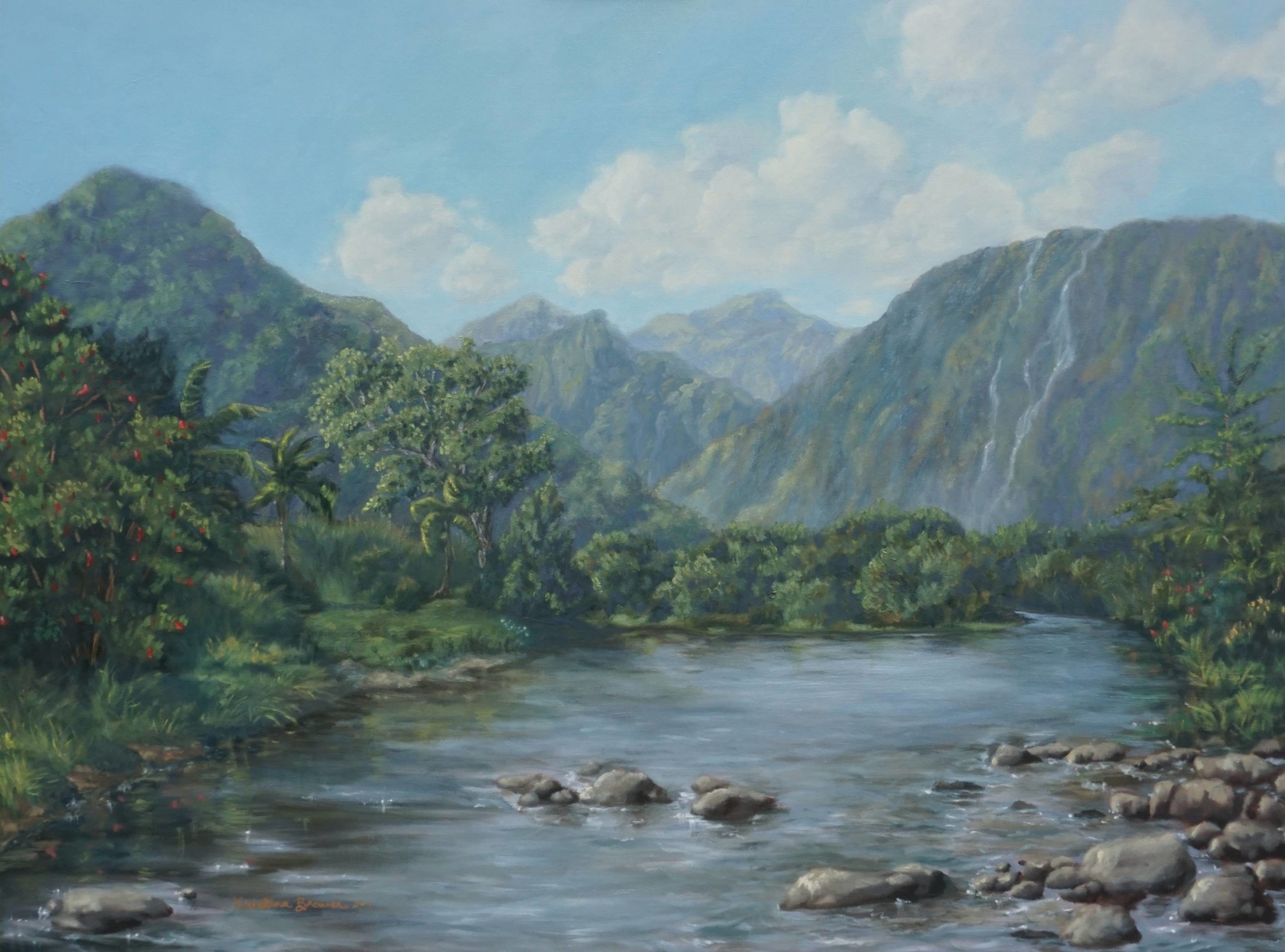 Kristina Brewer landscape painting