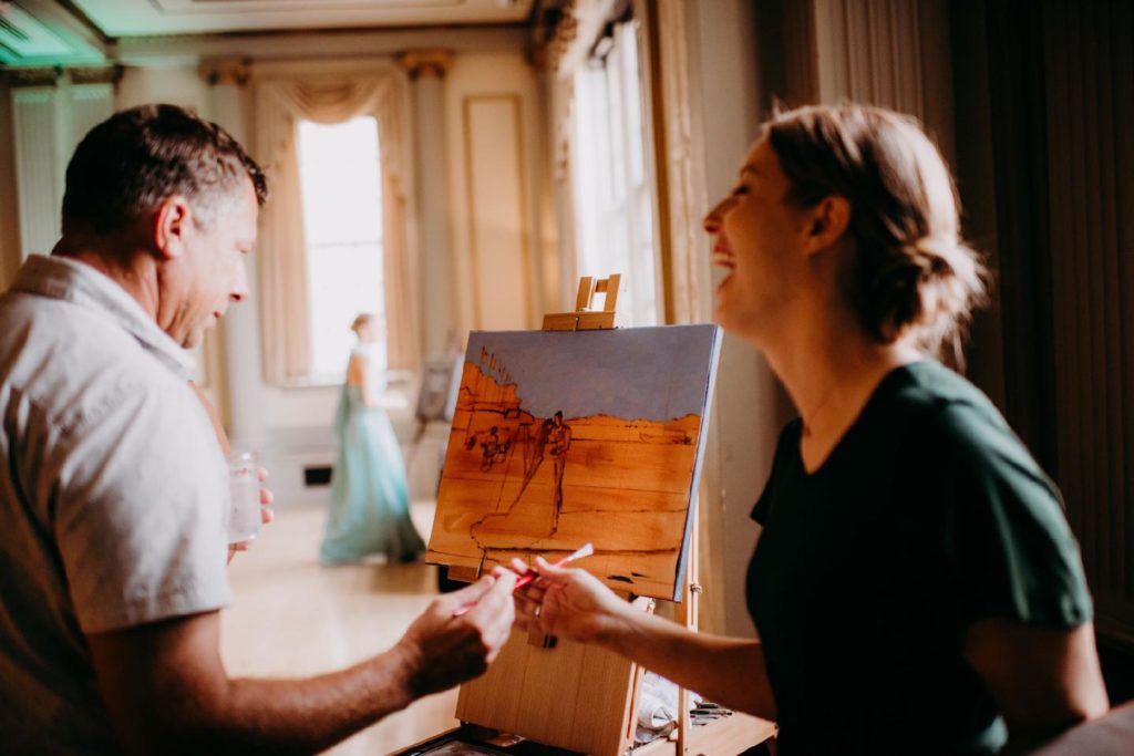 Wedding painting in Madison WI