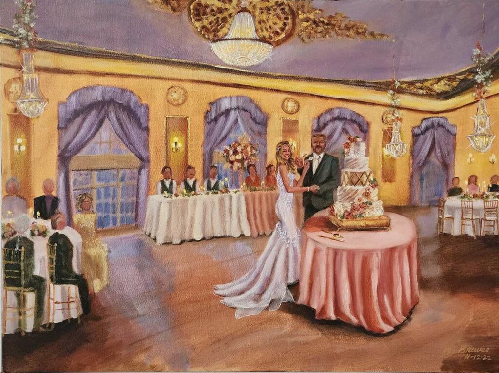 wedding painting in South bend indiana