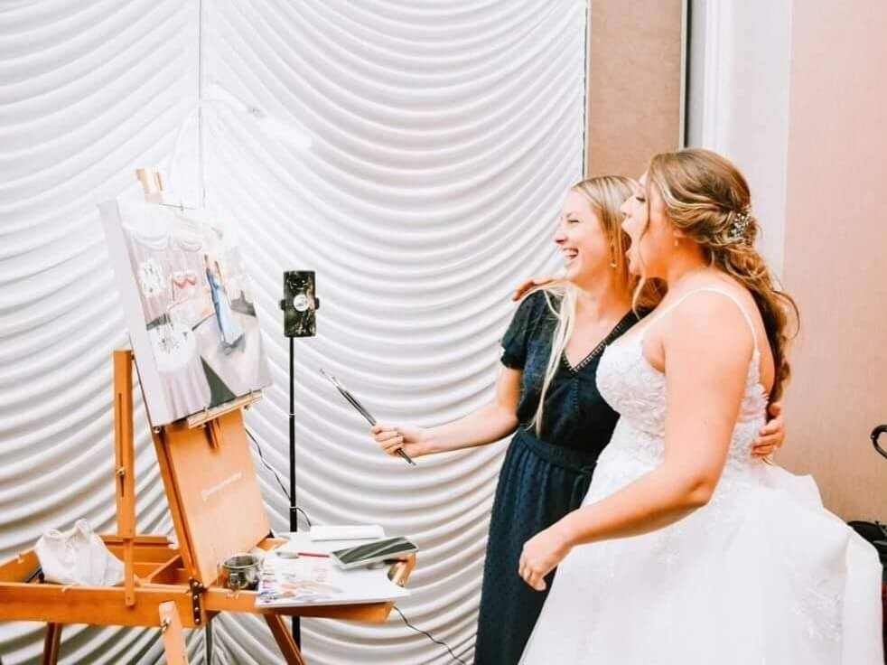 Wedding painting in IL