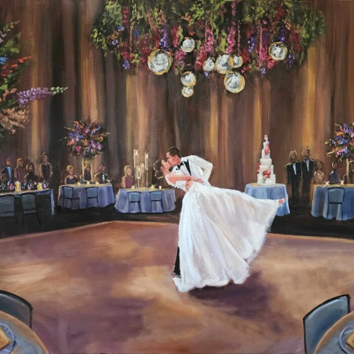 Everything you need to know about live wedding painting in Chicago